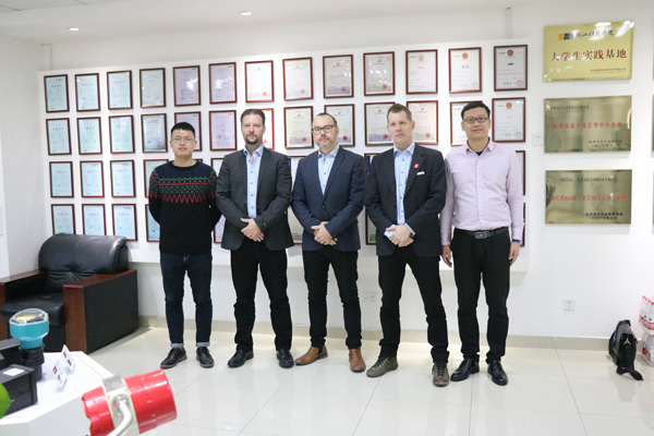  11月29日， Polyproject Environment AB 高管Daniel先生一行到访了AG体育自动化。