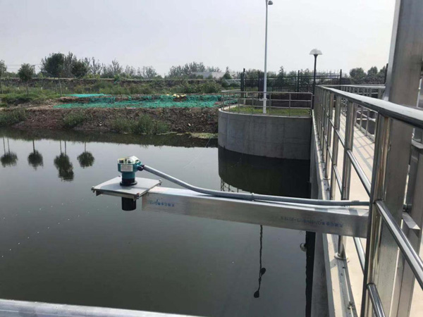 AG体育超声波液位计应用于排水泵站